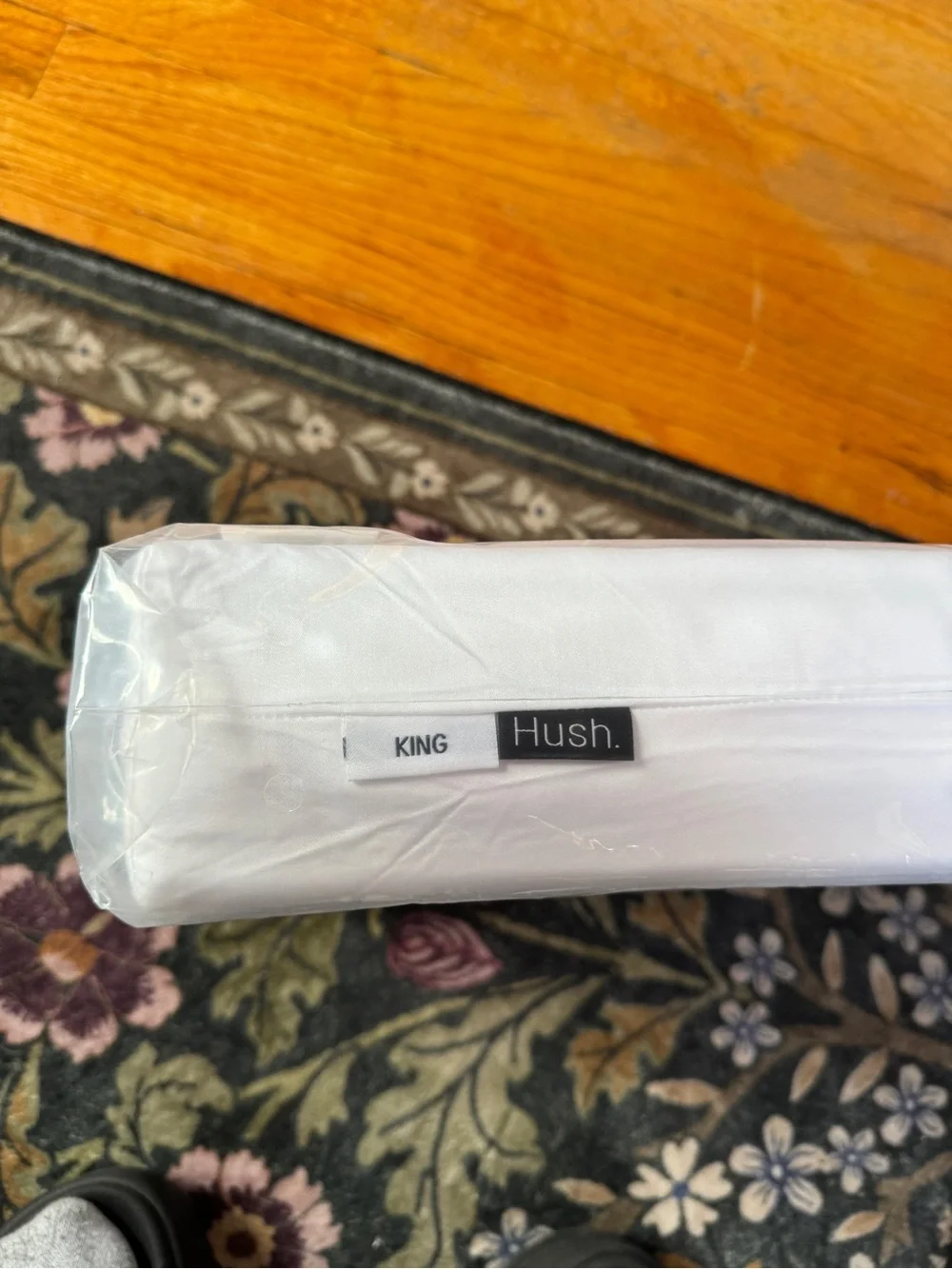 HUSH Iced Sheet Set - White King